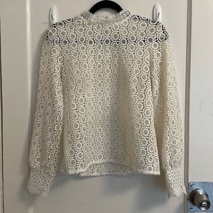 H&M cute lace shirt